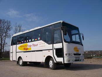 Autobusu parks Rīga Iveco