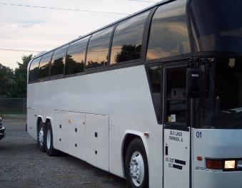 Autobusu parks Rīga Neoplan