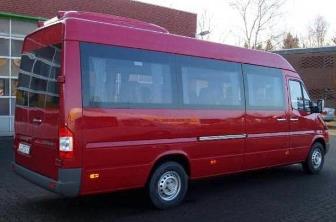 Autobusu parks Rīga Mercedes Benz Sprinter